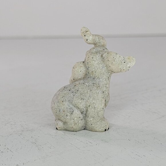 Quarry Critters Elephant Sitting Miniature Figurine Lucky Trunk Up - Picture 5 of 8